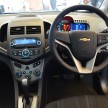 Chevrolet Sonic launched: RM77k sedan, RM79k hatch