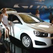 Chevrolet Sonic launched: RM77k sedan, RM79k hatch