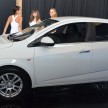 Chevrolet Sonic launched: RM77k sedan, RM79k hatch
