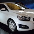 Chevrolet Sonic launched: RM77k sedan, RM79k hatch