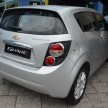 Chevrolet Sonic launched: RM77k sedan, RM79k hatch