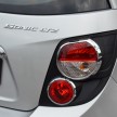 Chevrolet Sonic launched: RM77k sedan, RM79k hatch