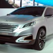 Peugeot Urban Crossover Concept hints at the future