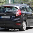 2013 Ford Fiesta facelift spyshots – hatchback model’s new tail lamp design exposed