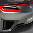 Honda/Acura NSX Concept updated and closer to production, cabin shown for the first time