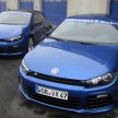 Volkswagen Golf R and Scirocco R siblings sampled