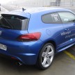 Volkswagen Golf R and Scirocco R siblings sampled