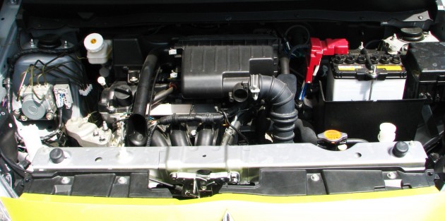 Mitsubishi Mirage previewed, on a Thai race track