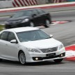 Toyota Camry XV50 – a brief test session at the SIC
