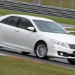 Toyota Camry XV50 – a brief test session at the SIC