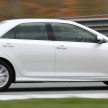 Toyota Camry XV50 – a brief test session at the SIC