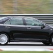 Toyota Camry XV50 – a brief test session at the SIC