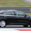 Toyota Camry XV50 – a brief test session at the SIC