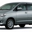 2011 Toyota Innova gets updated looks in Malaysia