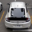TESTED: Honda CR-Z Hybrid, both Manual and CVT driven in Malaysia and Japan