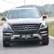 DRIVEN: Mercedes-Benz M-Class ML 350 4MATIC BlueEFFICIENCY previewed – a quick return to KL