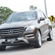 DRIVEN: Mercedes-Benz M-Class ML 350 4MATIC BlueEFFICIENCY previewed – a quick return to KL