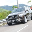DRIVEN: Mercedes-Benz M-Class ML 350 4MATIC BlueEFFICIENCY previewed – a quick return to KL