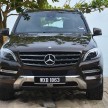 DRIVEN: Mercedes-Benz M-Class ML 350 4MATIC BlueEFFICIENCY previewed – a quick return to KL