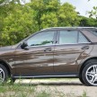 DRIVEN: Mercedes-Benz M-Class ML 350 4MATIC BlueEFFICIENCY previewed – a quick return to KL