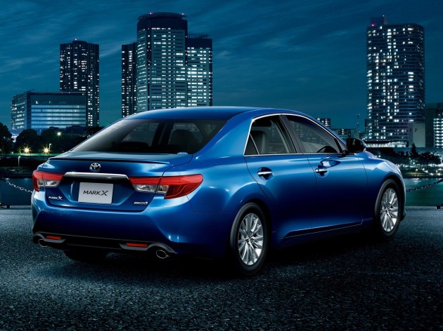 Mark X -02 Second-gen Toyota Mark X gets aggressive facelift