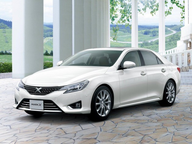 Mark X -12 Second-gen Toyota Mark X gets aggressive facelift