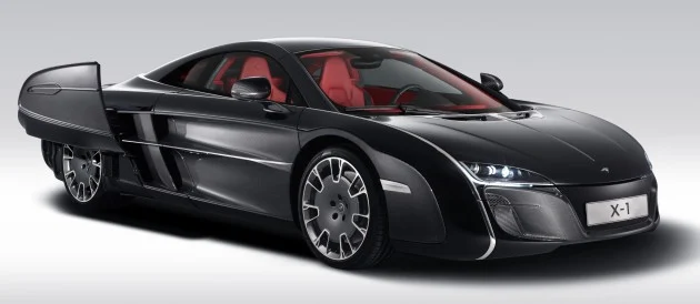 Bespoke McLaren X-1 debuts at Pebble Beach 2012