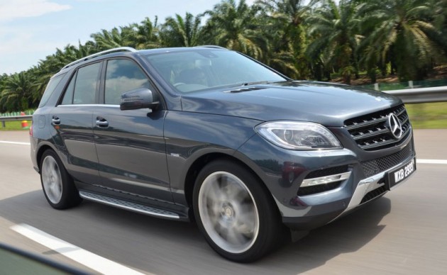 Merc-M-Class Mercedes-Benz assembles M-Class SUV in Indonesia