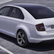 Skoda MissionL Concept previews new compact sedan – production debut set in India for late 2011