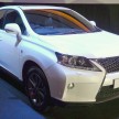Lexus RX facelift arrives – four in all, RM356k to RM525k