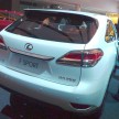 Lexus RX facelift arrives – four in all, RM356k to RM525k