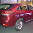 Lexus RX facelift arrives – four in all, RM356k to RM525k