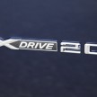 BMW X3 xDrive20i – the petrol variant arrives, RM359k