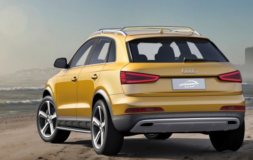 Audi Q3 jinlong yufeng concept SUV rolls out in Beijing