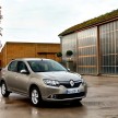 Renault Symbol – Dacia Logan with a Renault symbol
