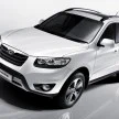 Hyundai Santa Fe goes the premium route – both 2.2 diesel and 2.4 petrol variants get the treatment