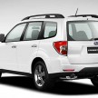 2012 Subaru Forester pricing revised in Malaysia