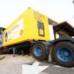 Shell Rimula Hardworking Truck – change of venue