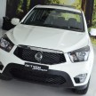 SsangYong Actyon Sports pickup and Actyon SUV facelifts launched, RM86k to RM129k