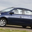 Nissan Almera debuts in Australia; identical drivetrain figures to Malaysia – a hint of what to expect then?