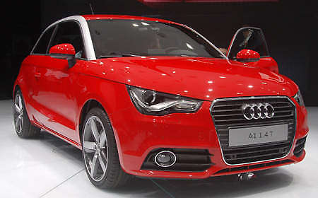Little Audi A1 creates big waves at Geneva!