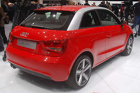 Little Audi A1 creates big waves at Geneva!