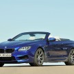 BMW M6 Coupe and Convertible – new photos