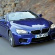 BMW M6 Coupe and Convertible – new photos