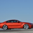 BMW M6 Coupe and Convertible – new photos