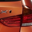 BMW X1 facelifted – xLine and Sport Line introduced