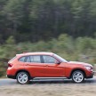 BMW X1 facelifted – xLine and Sport Line introduced