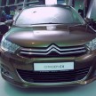 Citroën C4 launched, RM126k – DS4 coming Feb 2012