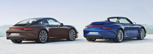 Porsche 911 range welcomes AWD Carrera 4 and 4S