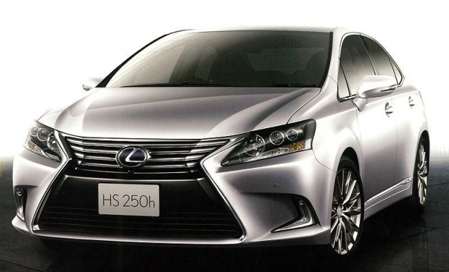 Lexus HS 250h to make comeback in Japan, new face
